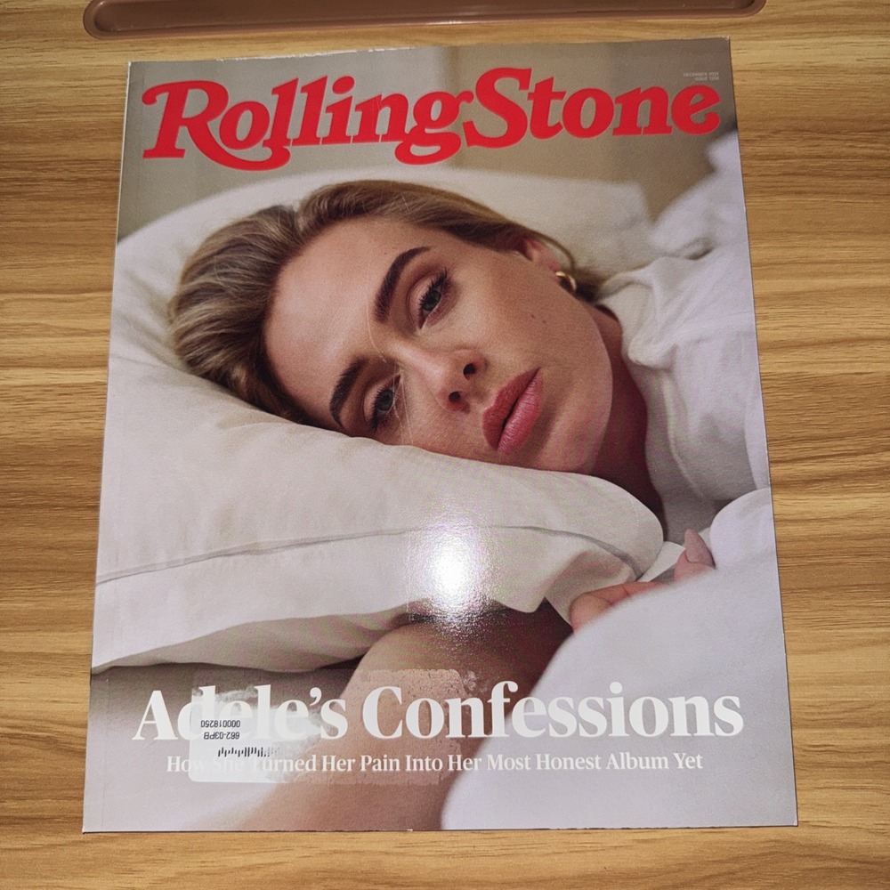 Rolling Stone Magazine December 2021 Adele's Confessions